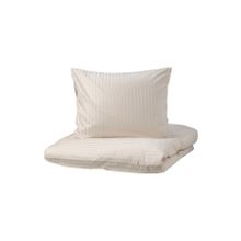 IKEA Nattjasmin 150x200/50x60 cm Açık Bej Tek Kişilik Nevresim Seti