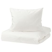 IKEA Nattjasmin 150x200/50x60 cm Beyaz Tek Kişilik Nevresim Seti