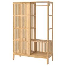 IKEA Nordkisa Bambu 120x186 cm Açık Gardırop