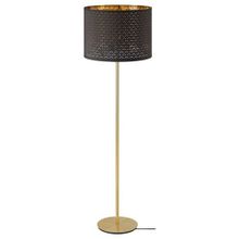IKEA Nymö Skaftet Siyah Pirinç Rengi Yer Lambası