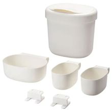 IKEA Önsklıg Beyaz Alt Değiştirme Kapları