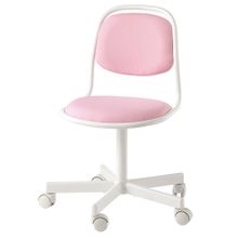 IKEA Örfjall Beyaz Vissle Pembe Çocuk Çalışma Sandalyesi