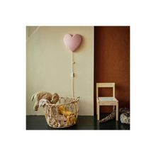 IKEA Pembe Kalp Şeklinde Dekoratif Ledli Aydınlatma Duvar Lambası
