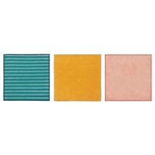 IKEA Pepprig 28x28 cm 3 Adet Microfiber Kurulama Bezi