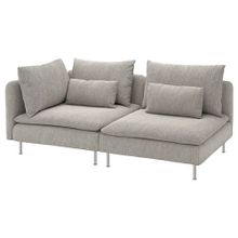 IKEA Söderhamn Viarp Bej Kahverengi 3'lü Kanepe