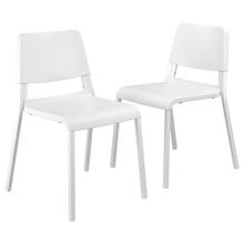 IKEA TEODORES 99399835 Beyaz Mutfak Sandalyesi Seti