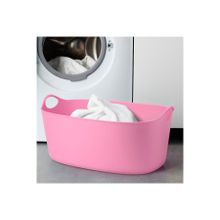 IKEA Torkıs Pembe 35 lt Esnek Büyük Çamaşır Sepeti