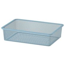 IKEA Trofast Gri Mavi 42x30x10 cm Saklama Kutusu