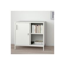 IKEA Trotten Sürgü Kapaklı Beyaz 80x75 cm Dolap