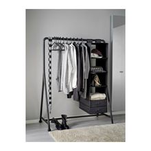 IKEA Turbo Siyah 117x148 cm Ayaklı Askılık