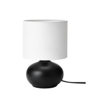 IKEA Tvarfot Siyah Beyaz Abajur