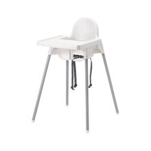 IKEA Unisex Beyaz Antilop Tepsili Mama Sandalyesi