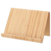 IKEA VIVALLA telefon/tablet standı, bambu, 26x17 cm