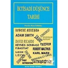 İKTİSADİ DÜŞÜNCE TARIHI - RONA TURANLI