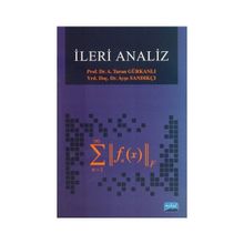 İLERİ ANALIZ - AHMET TEKCAN