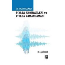 İlk Halka Arzlarda Piyasa Anomalileri ve Piyasa Zamanlaması - Ali Özer
