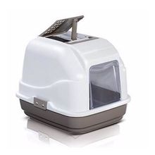 Imac Easy Cat Gri Filtreli Kapalı Kedi Tuvalet Kabı