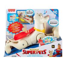 Imaginext HJF35 35.5 cm Renkli Fisher-Price DC League of Super Pets Figür