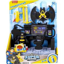 Imaginext JFD93 Işıklı Dc Super Friends Bat Komuta Merkezi Oyun Seti