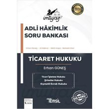 İmtiyaz Adli Hakimlik 2022 Soru Bankası Ticaret Hukuku - Temsil Kitap Yayınları