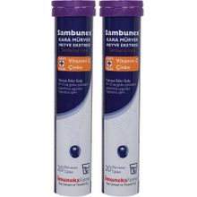 İmuneks Farma Sambunex 2x20 Efervesan Tablet