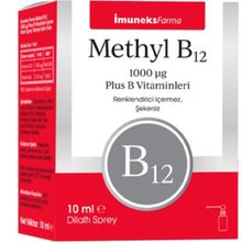 Imuneksfarma Methyl B12 1000 mcg 10 ml Dilaltı Sprey