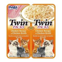 Inaba Ciao 2x40 gr Twin Packs Tavuklu Kedi Çorbası