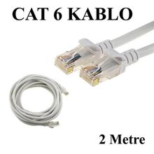 Inca CAT6-02TG 2 m Gri Görüntü Kablo
