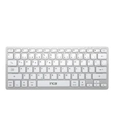 Inca IBK-565BT Gümüş Bluetooth 5.0 Şarj Edilebilir Akıllı Klavye