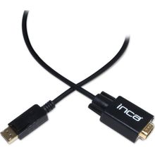 Inca IDPV-01 Displayport -Vga 1.8 mt Blister Kablo