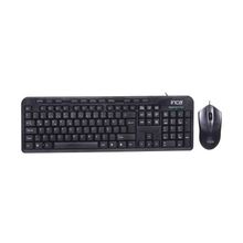 Inca IMK-375T Wired Kablolu Siyah Q Multimedia Klavye ve Mouse Seti