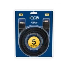 Inca IVGA-50 Vga 5 m Altın Uçlu Blister VGA Kablo