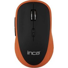 Inca IWM-391T Kablosuz Rubber 1600 Optic Siyah Kırmızı Mouse