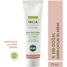 INCIA 75 ml %100 Doğal Hamilelikte Karın Çatlak Önleyici Avokado Yağı Jel Kremi