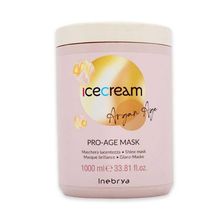 Inebrya 1000 ml Ice Cream Argan Age Oil Shine Saç Bakım Maskesi