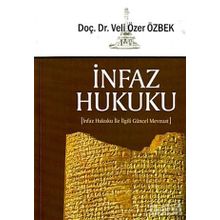 İNFAZ HUKUKU - VELI ÖZER ÖZBEK (ISBN:9789756043233)