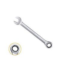 İngco ING-HCSPAR081 8 mm Kombine Cırcır Anahtar