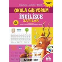 İngilizce Sayılar-Okula Gidiyorum-Kolektif