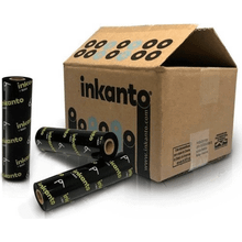 İnkanto 110MMX74M Siyah 12'li Wax Ribon
