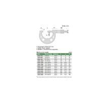 Insize 3203-50A Dıç Çap Mikrometre