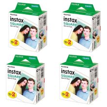 Instax HBCV00000SLONT Kare-Square 20'li Film 4'lü Set 80 Poz