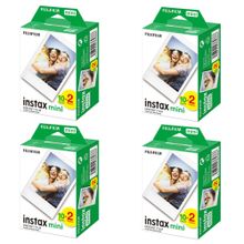 Instax Mini 20'li Film 4'lü 80 Poz Set