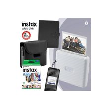 Instax Wide Link 2 Beyaz Akıllı Telefon Yazıcısı ve Hediye Seti