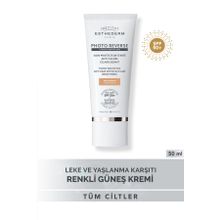 Institut Esthederm Photo Reverse Tinted Medium Beige Leke Karşıtı UVA/UVB SPF50+ 50 ml Yüksek Korumalı Renkli Güneş Krem