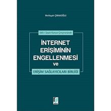 İnternet Erişiminin Engellenmesi ve Erişim Sağlayıcıları Birliği - Melikşah Çırakoğlu