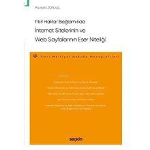 İnternet Sitelerinin ve Web Sayfalarının Eser Niteliği - Mustafa Zorluel