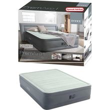Intex 64906 Çift Kişilik Queen Premaire I Elevated 152x203x46 cm Elektrikli Şişme Yatak