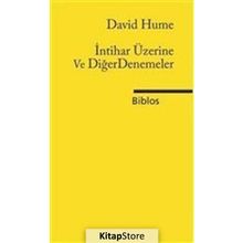 İntihar Üzerine Ve Diğer Denemeler - David Hume