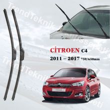 Inwells Citroen C4 2011-2017 Muz Silecek Takımı