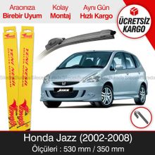 Inwells Honda Jazz 2002-2008 Muz Silecek Takımı